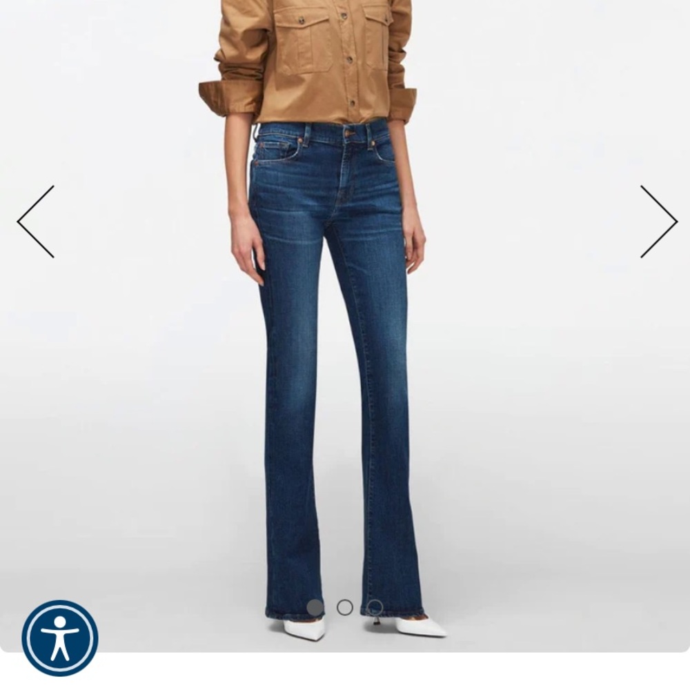 7 for all Mankind Bootcut Size 34 Jeans